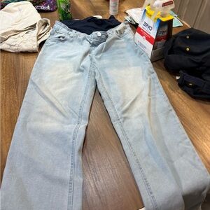 Time and Tru Blue Straight Jeans Classic Style